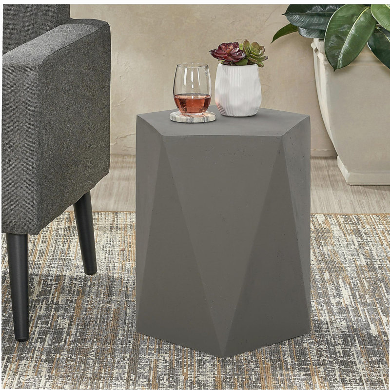 APOLLO SIDE TABLE, Light Gray