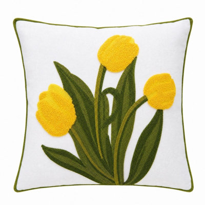 Tulip Pillow Covers 17.7X17.7 Pack Of 2