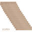 Tapis d'escalier antidérapant de grande taille 15 pièces pour escalier en bois 7,4 po x 21,6 po