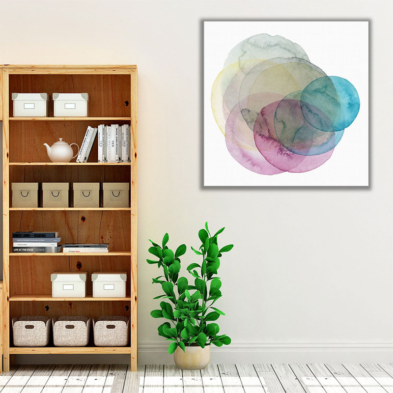 «Evolving Planets II», reproduction d'art sur toile, H 12 po x l 12 po