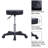 Adjustable Height Ergonomic Stool with Removable Casters/Wheels-765769877