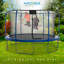 Ensemble de trampoline rond 11 pi avec cadre flexible haut de gamme Machrus Skytric-498631238