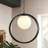 1 - Light Single Pendant With Frosted Glass-603418138