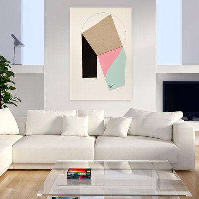 Art contemporain contemporain abstrait géométrique