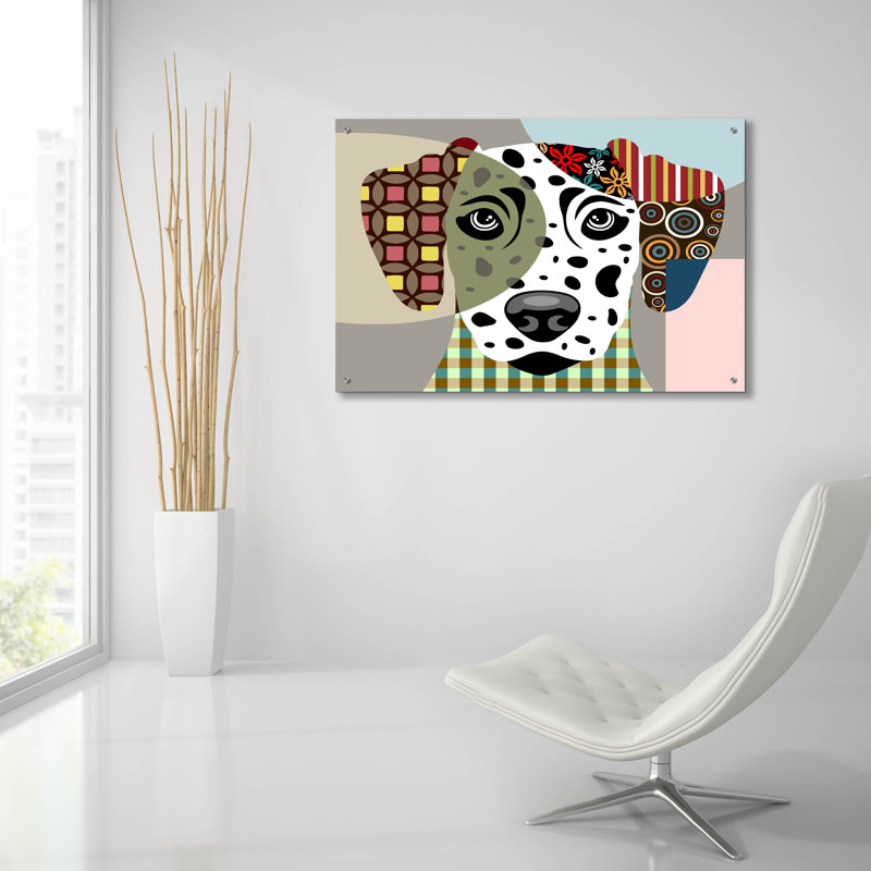 «Dalmatian Dog» par Lanre Adefioyue, H 24 po x l 36 po x P 0,2 po