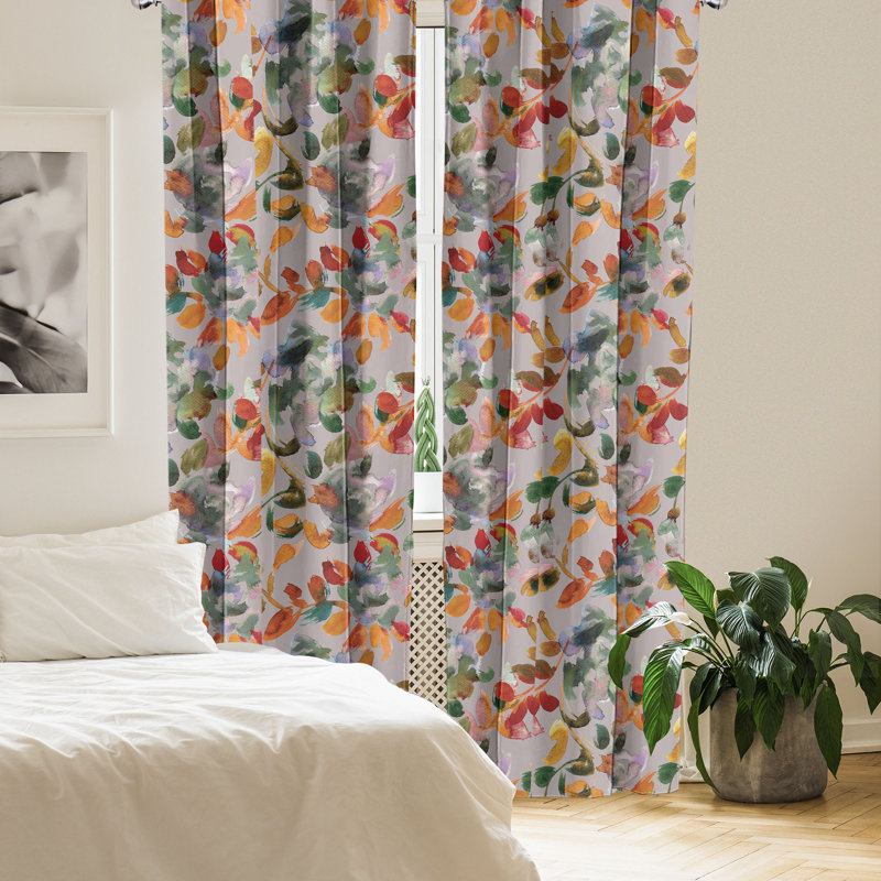 Semi Sheer Curtain Pair