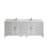 Huntwood 84" Double Bathroom Vanity Set-133603543