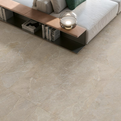 Moonrock Cocoa Matte 24x24 Stone Look Rectified