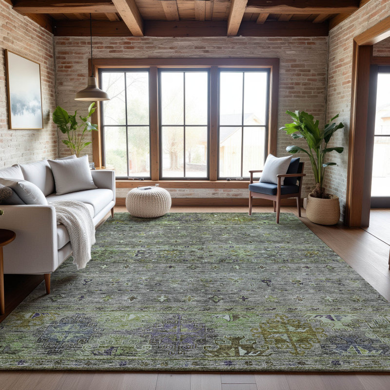 Tapis de qualité supérieure Jeske AMF1220 Global, Rectangle 10 pi x 14 pi