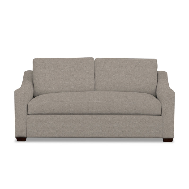 Cranbrook Upholstered 78'' Sofa, Drusky Linen Sustain® Basketweave