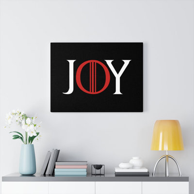 Joy - Wrapped Canvas Print
