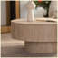 Table basse 27,56 po Travertine Beige
