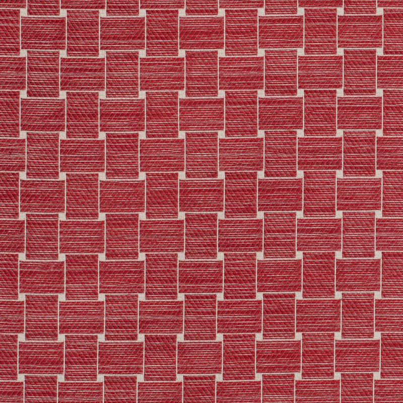Granville Beaumois Cotton Blend Performance Fabric, Red