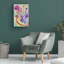 Art mural sur toile tendue - "Aloha" Amy Tieman pour décoration de salon, de chambre à coucher ou de bureau - 30 x 47