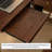 L - shaped Walnut Solid Wood Desk-670293898