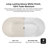 67'' x 31'' Freestanding Soaking Acrylic Bathtub
