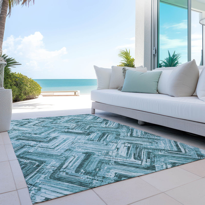 Geometric Rug, Rectangle 8' x 10'
