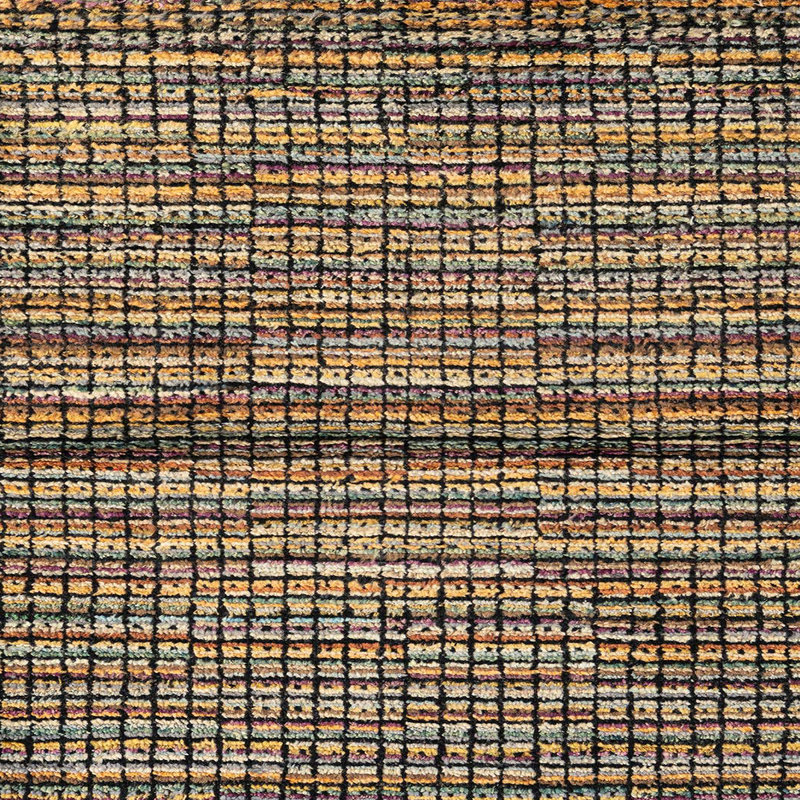 Abeda Abstract Indoor Rug, Square 4'