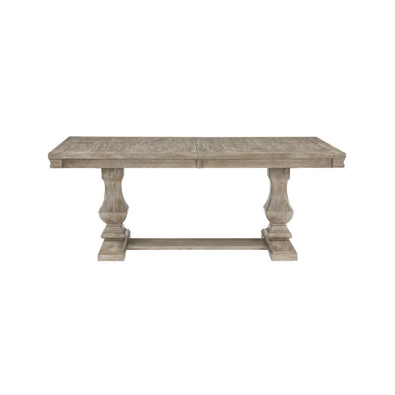 Table de salle à manger Vanbuskirk Yamashita, Gris, H 30,5 po x l 76,5 po x P 40 po