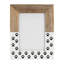 Cadre photo contemporain contemporain en bois et résine-985218899