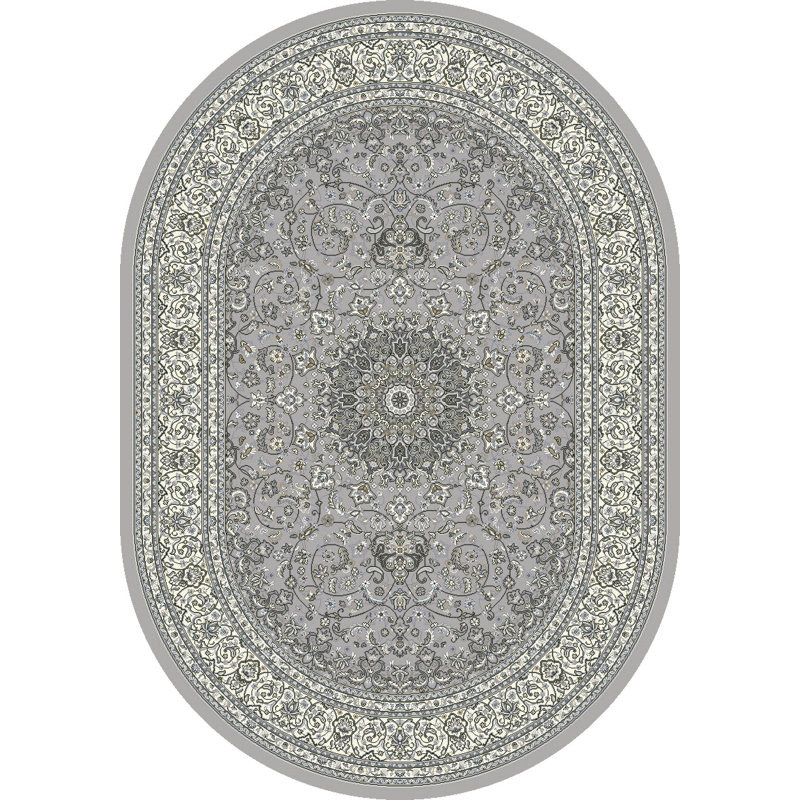 Attell Oriental Indoor Rug, Oval 6'7" x 9'6"