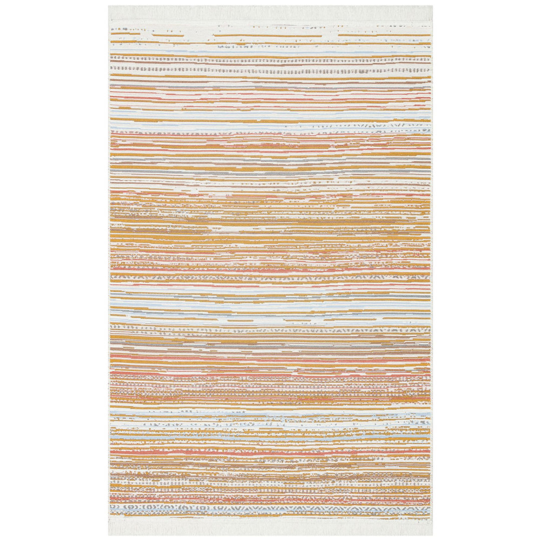 Selina No Pattern Flatweave Multicolor Area Rug