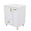 Meuble-lavabo de 24 po avec lavabo compact avec armoire de salle de bain, tablette de porte, tiroir profond et panier coulissant à 2 niveaux-1656057899