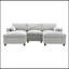 Canapé modulaire 86,5 po Chenille-1847952824