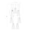 Lustre 5 lumières Ceinture-100157001-100157002