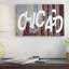 « chicago (41,8 ° n, 87,6 ° l) », impression sur toile tendue-22639737-72691927-72691928