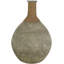 Glacia Transitional Sage, Tan Floor Vase