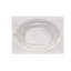 SIGNATURE® Oval in Rectangle 6042 Drop-In Whirlpool LH/RBM 3-Tile Flange White-1057801201-1057801200-1057801207