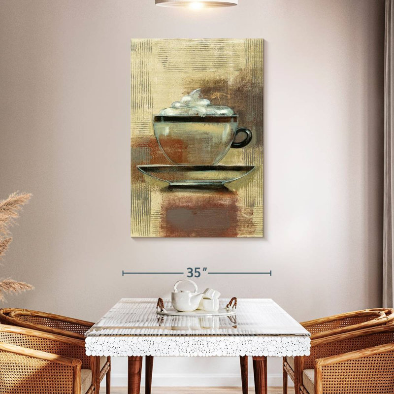 Yarlin Cafe Classico II Neutral, 48" H x 32" W