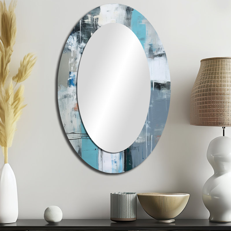 Miroir mural Serene Subtility In Abstract, 36 po x 24 po
