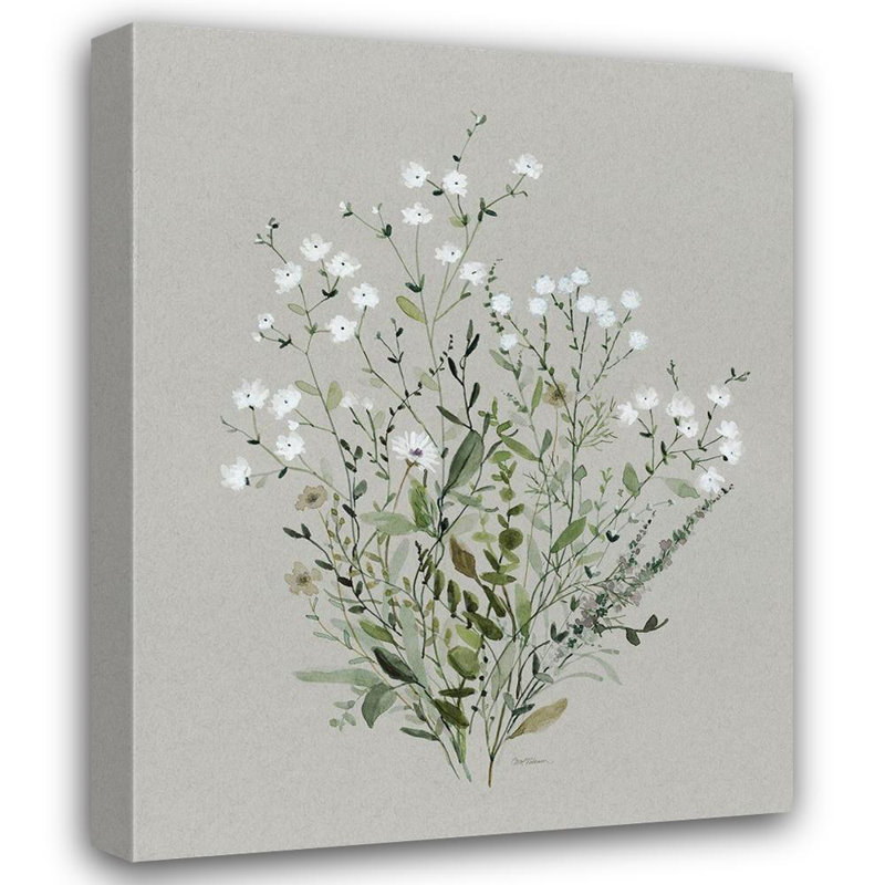 «Red Barrel Studio® Robinson, Carol», art sur toile tendue: Bouquet of Grace II, H 45 po x l 36 po