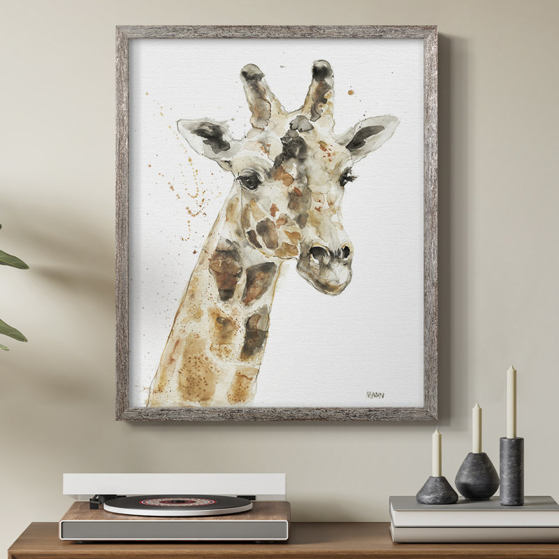 Savannah IV Framed Print - Solid Wood