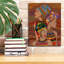 "Epic Graffiti" 3 Women Portrait "par Art Licensing Studio, impression sur toile-109175962