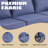 Tommy 7 - Person Patio Conversation Set with Cushions-242179073-242179074