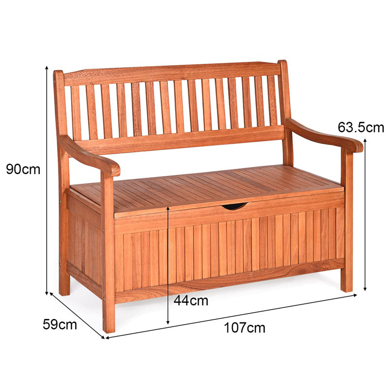 Blaser Wooden Bench Chest