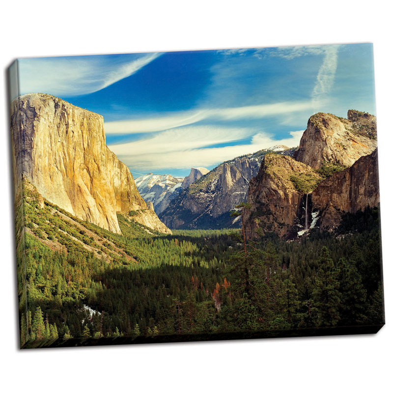 « yosemite i », reproduction de photo sur toile tendue