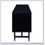 Console multimédia Blynn Midcentury, support stable, conception multifonctionnelle