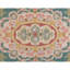Hand-Knotted High-Quality Green and Green Area Rug