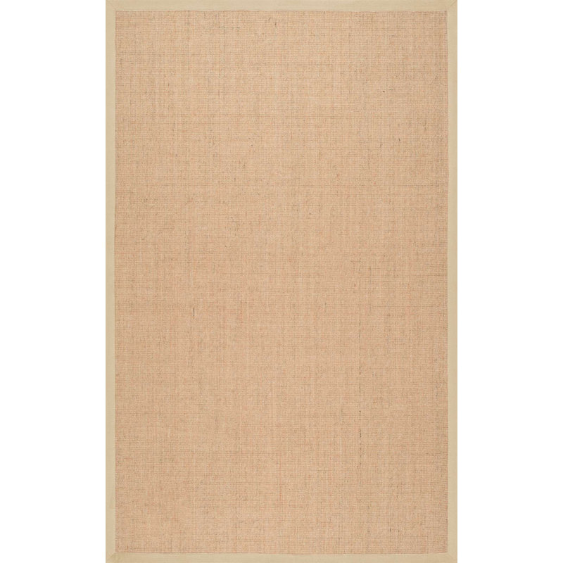 Philip Casual Power Loom Sisal Tan/Beige Rug, Rectangle 4' x 6'