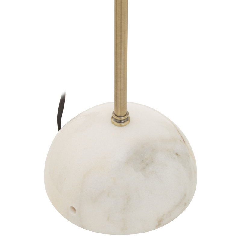 Elbert 47Cm White Desk Lamp