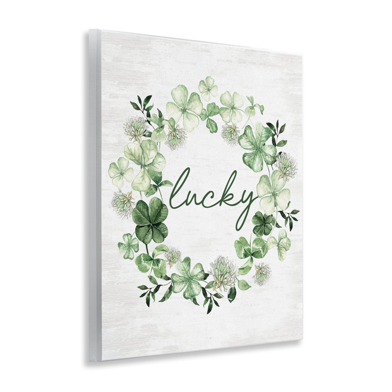 Couronne murale Lucky Clovers