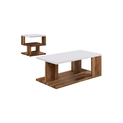 Ensemble de tables basses 2 pièces Yoel