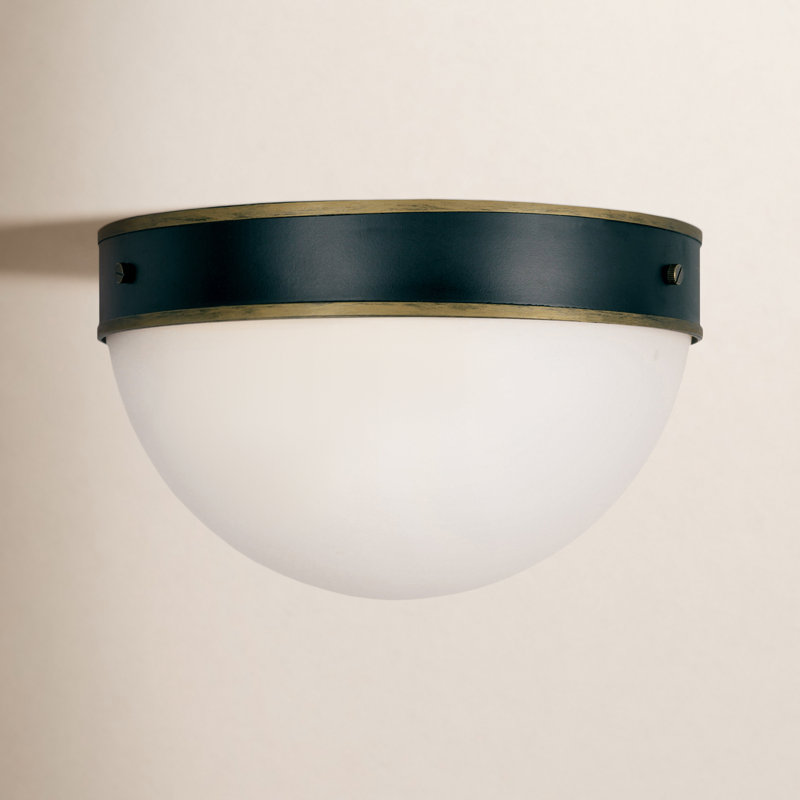 Capsule 2-Light Outdoor Flush Mount