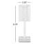 Gatsby 9.75" Clear Table Lamp
