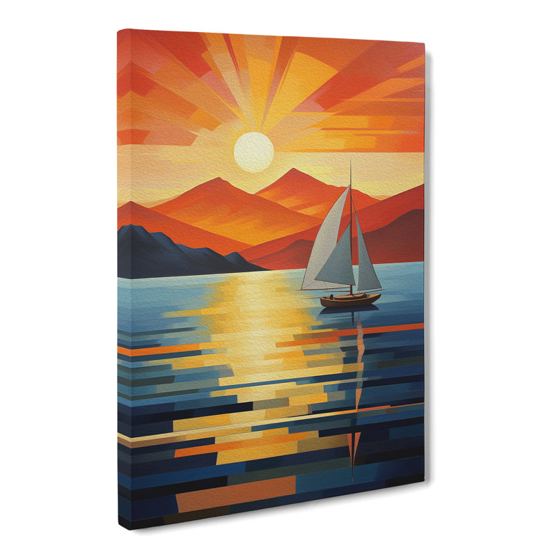 Seascape - Wrapped Canvas, 76cm H x 50cm W x 3cm D