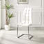 Eubanks Faux Leather Modern Tall Back Dining Chairs with Metal Legs & Diamond Stitching-1956980308-1889869362-1956980314